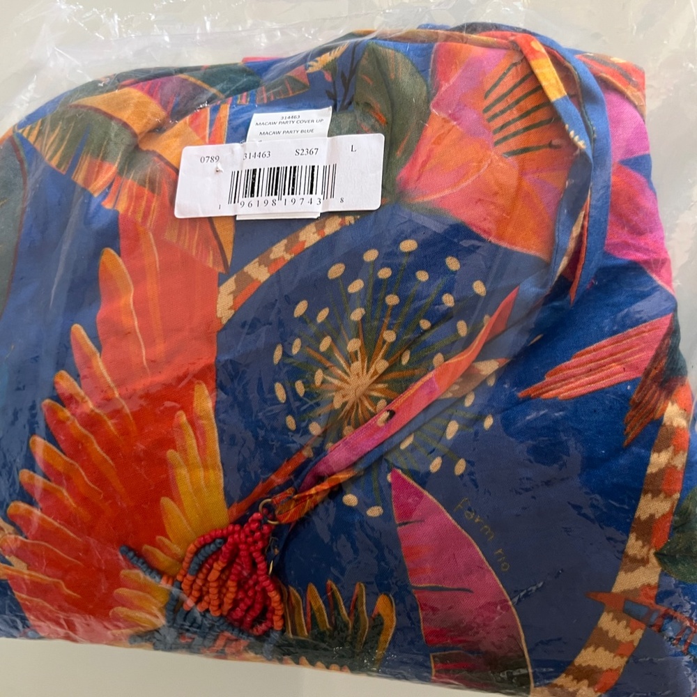 FARM RIO Macaw Party Cover Up Maxi Dress - Picture 7 of 13